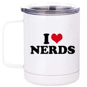 Geeky Affection for Nerds 12 oz Stainless Steel Tumbler Cup