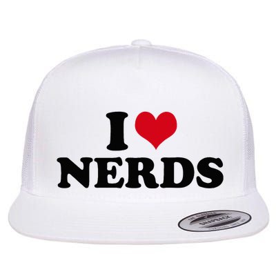Geeky Affection for Nerds Flatbill Hat