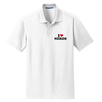Geeky Affection for Nerds Dry Zone Grid Polo
