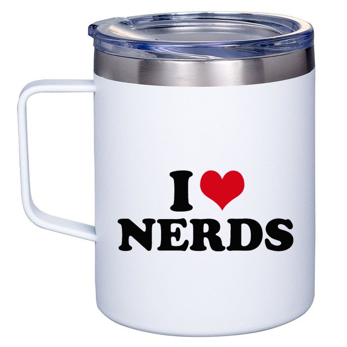Geeky Affection for Nerds 12oz Stainless Steel Coffee Mug