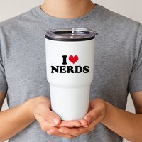 Geeky Affection for Nerds Tumbler