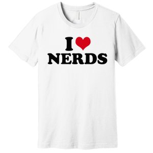 Geeky Affection for Nerds Premium T-Shirt