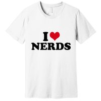 Geeky Affection for Nerds Premium T-Shirt