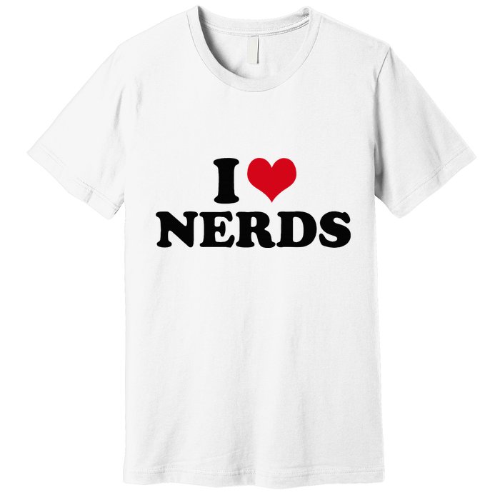 Geeky Affection for Nerds Premium T-Shirt