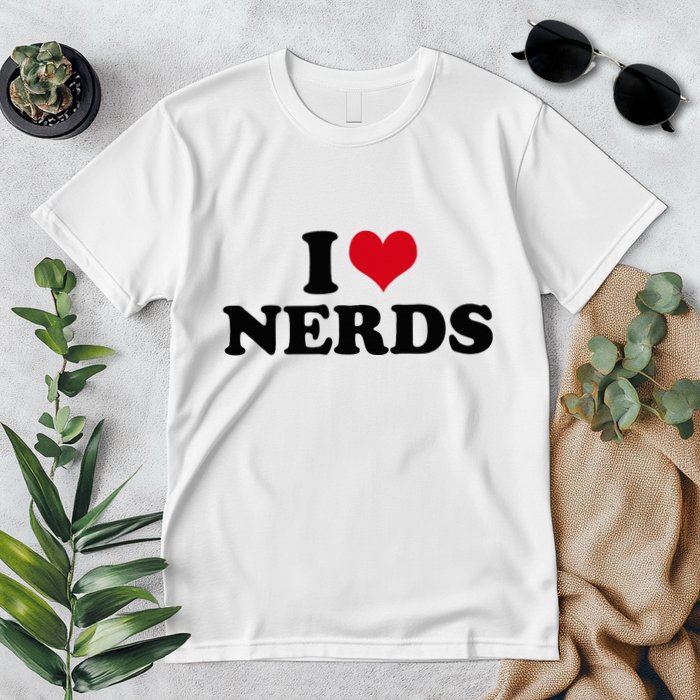 Geeky Affection for Nerds Premium T-Shirt