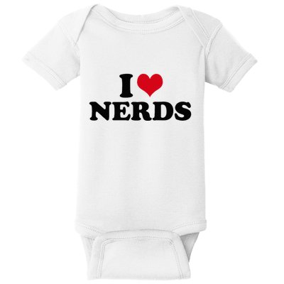 Geeky Affection for Nerds Baby Bodysuit