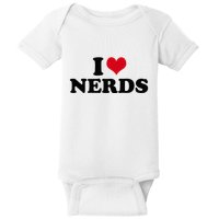 Geeky Affection for Nerds Baby Bodysuit