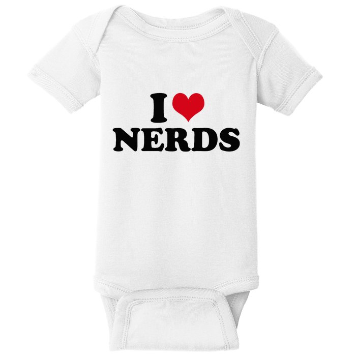 Geeky Affection for Nerds Baby Bodysuit