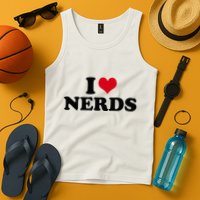 Geeky Affection for Nerds Tank Top