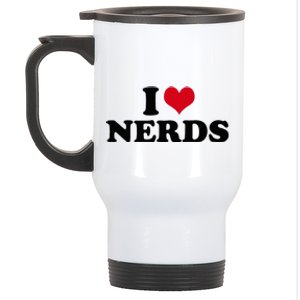 Geeky Affection for Nerds Stainless Steel Travel Mug