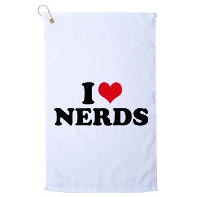 Geeky Affection for Nerds Golf Towel