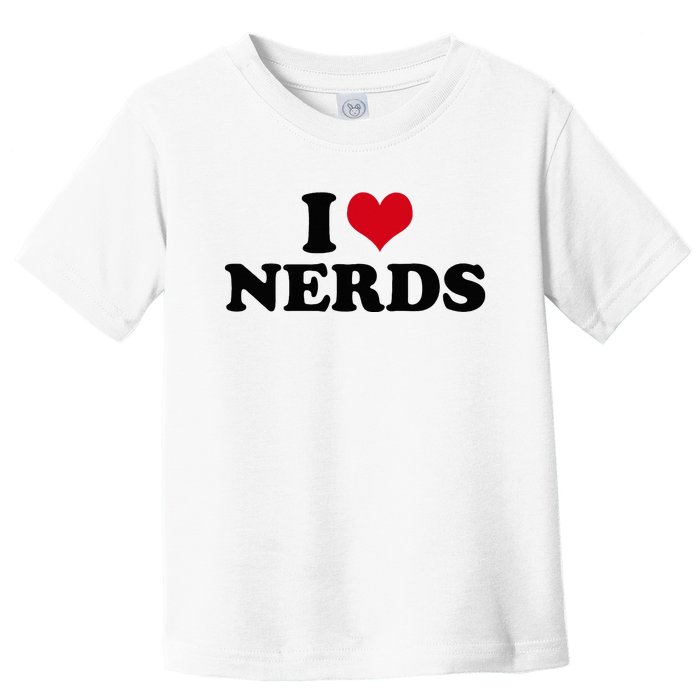 Geeky Affection for Nerds Toddler T-Shirt