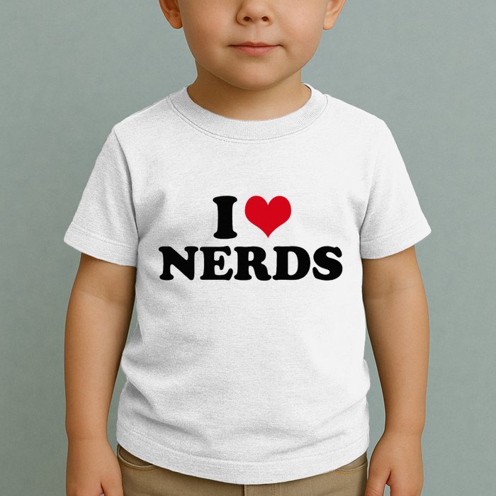 Geeky Affection for Nerds Toddler T-Shirt