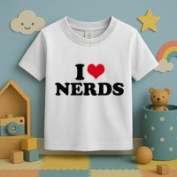 Geeky Affection for Nerds Toddler T-Shirt