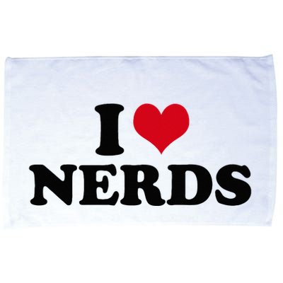Geeky Affection for Nerds Microfiber Hand Towel