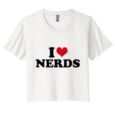 Geeky Affection for Nerds Crop Top