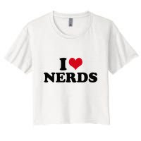 Geeky Affection for Nerds Crop Top
