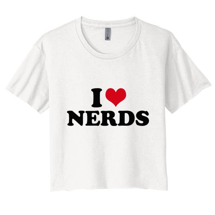 Geeky Affection for Nerds Crop Top