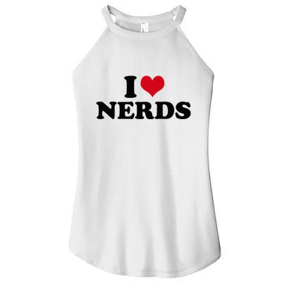 Geeky Affection for Nerds Women's Perfect Tri Rocker Tank