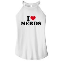 Geeky Affection for Nerds Women's Perfect Tri Rocker Tank