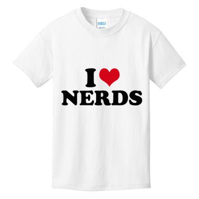 Geeky Affection for Nerds Kids T-Shirt