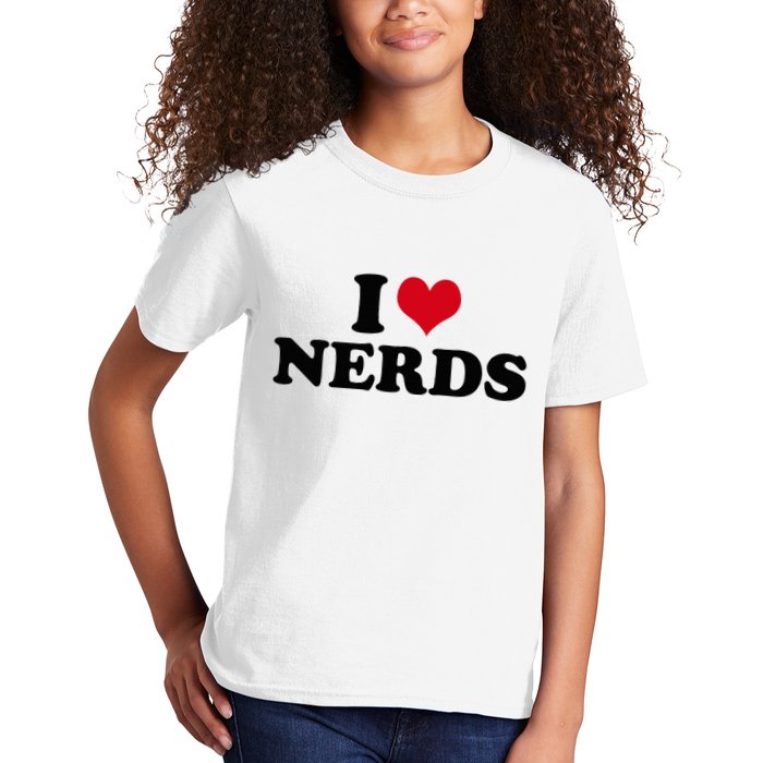 Geeky Affection for Nerds Kids T-Shirt