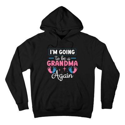 Grandmother Again For Nana Im Going To Be A Grandma Again Hoodie