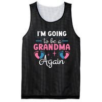 Grandmother Again For Nana Im Going To Be A Grandma Again Mesh Reversible Basketball Jersey Tank