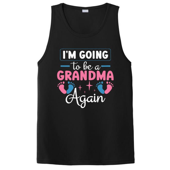 Grandmother Again For Nana Im Going To Be A Grandma Again PosiCharge Competitor Tank