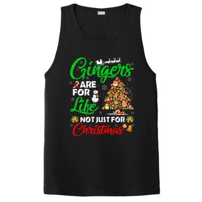 Gingers Are For Life Not Just For Christmas Xmas Tree Pajama Funny Gift PosiCharge Competitor Tank