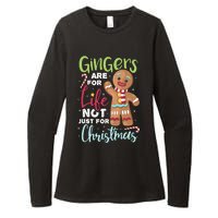 Gingers Are For Life Not Just Christmas Pajama UGLY Gifts Womens CVC Long Sleeve Shirt