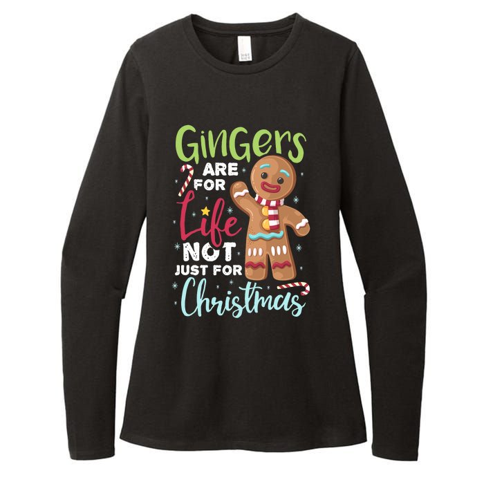 Gingers Are For Life Not Just Christmas Pajama UGLY Gifts Womens CVC Long Sleeve Shirt