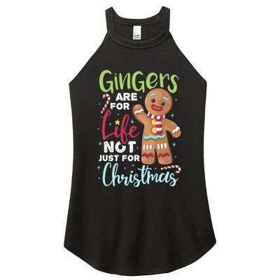 Gingers Are For Life Not Just Christmas Pajama UGLY Gifts Women's Perfect Tri Rocker Tank