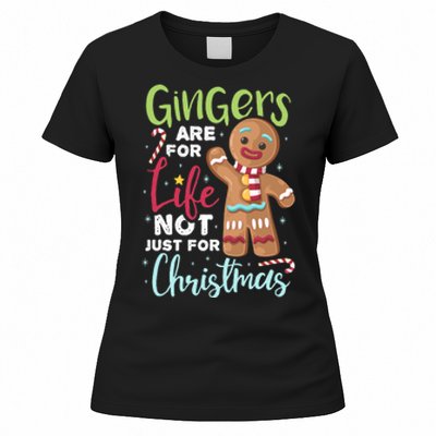 Gingers Are For Life Not Just Christmas Pajama UGLY Gifts Women's T-Shirt