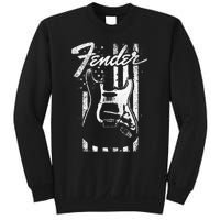 Guitar American Flag Backdrop Sweatshirt