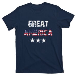 Great America | Flag America Vote Usa T-Shirt