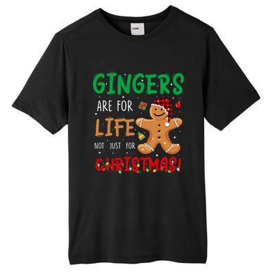 Gingers Are For Life Not Just Christmas Gingers Santa Hat Gift Tall Fusion ChromaSoft Performance T-Shirt