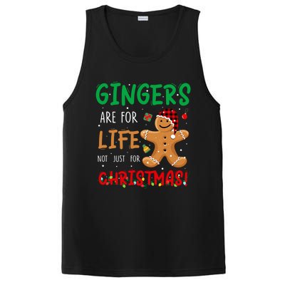 Gingers Are For Life Not Just Christmas Gingers Santa Hat Gift PosiCharge Competitor Tank