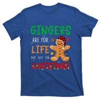 Gingers Are For Life Not Just Christmas Gingers Santa Hat Gift T-Shirt