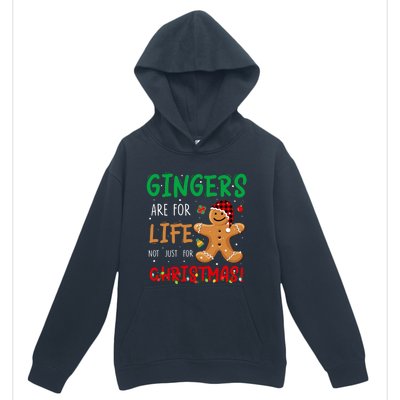 Gingers Are For Life Not Just Christmas Gingers Santa Hat Gift Urban Pullover Hoodie