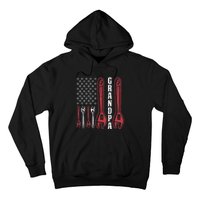 Grandpa American Flag Handyman Tools Hoodie