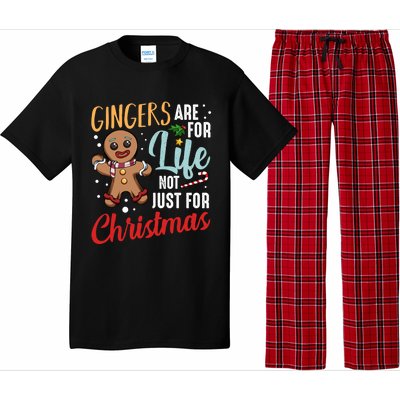 Gingers Are For Life Not Just For Christmas Gingerbread Meaningful Gift Pajama Set