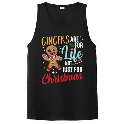 Gingers Are For Life Not Just For Christmas Gingerbread Meaningful Gift PosiCharge Competitor Tank