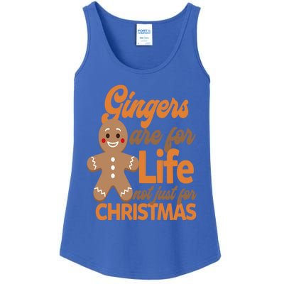 Gingers Are For Life Not Just For Christmas Gift Ladies Essential Tank