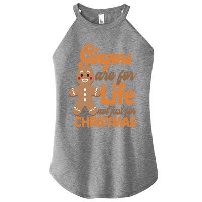 Gingers Are For Life Not Just For Christmas Gift Women’s Perfect Tri Rocker Tank