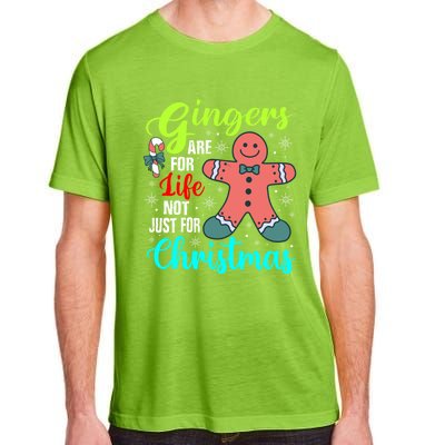 Gingers Are For Life Not Just For Christmas Funny Gift Adult ChromaSoft Performance T-Shirt