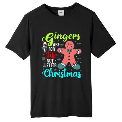 Gingers Are For Life Not Just For Christmas Funny Gift Tall Fusion ChromaSoft Performance T-Shirt