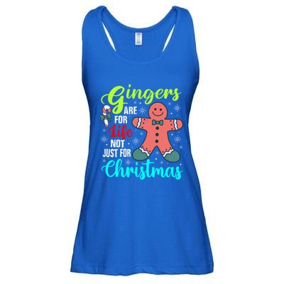 Gingers Are For Life Not Just For Christmas Funny Gift Ladies Essential Flowy Tank