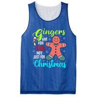 Gingers Are For Life Not Just For Christmas Funny Gift Mesh Reversible Basketball Jersey Tank