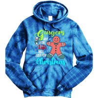 Gingers Are For Life Not Just For Christmas Funny Gift Tie Dye Hoodie